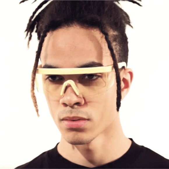 Nopeet Da Grand Hustler Sunglasses in Green Yellow